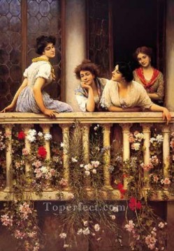  del Pintura - La dama del balcón Eugenio de Blaas